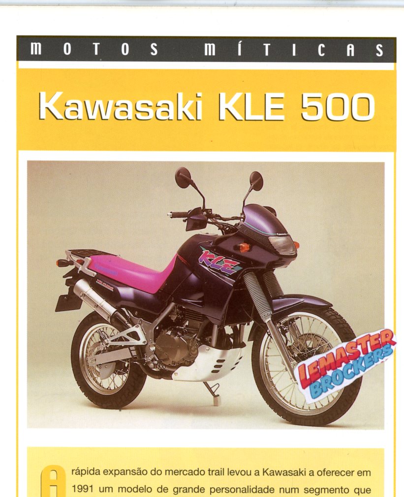 FICHE MOTO KAWASAKI KLE 500