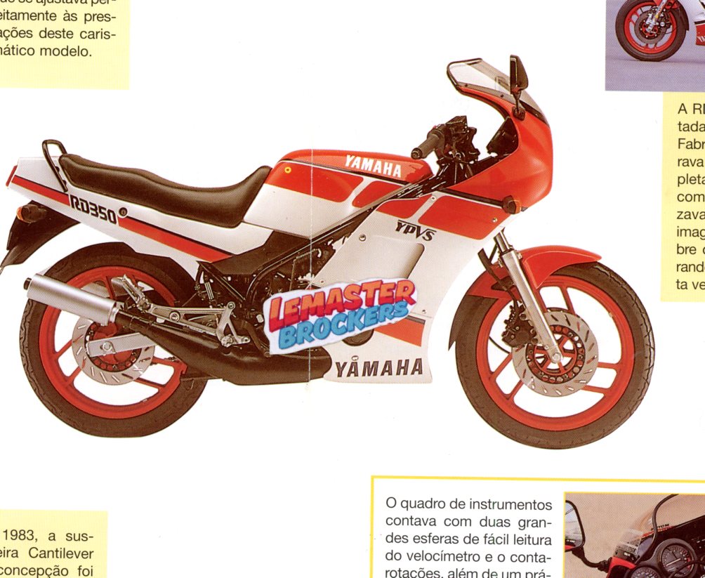 FICHE MOTO YAMAHA RD350 R