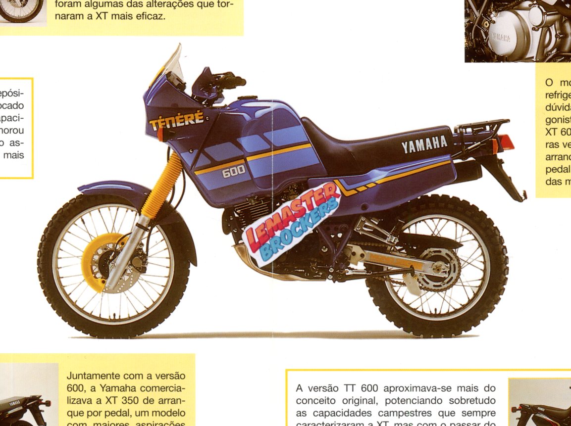 FICHE MOTO YAMAHA XT600