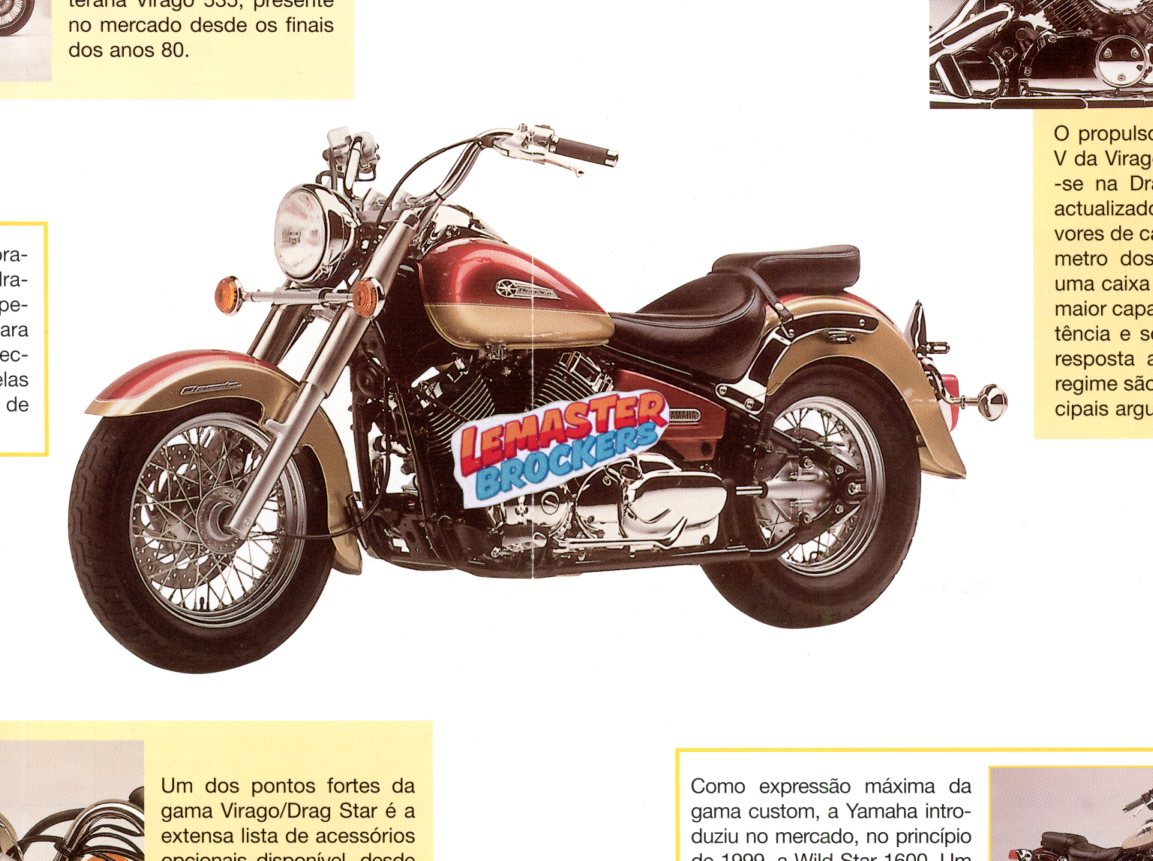 FICHE MOTO YAMAHA DRAG STAR