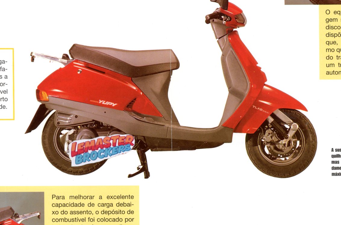 FICHE SCOOTER HONDA YUPI 90