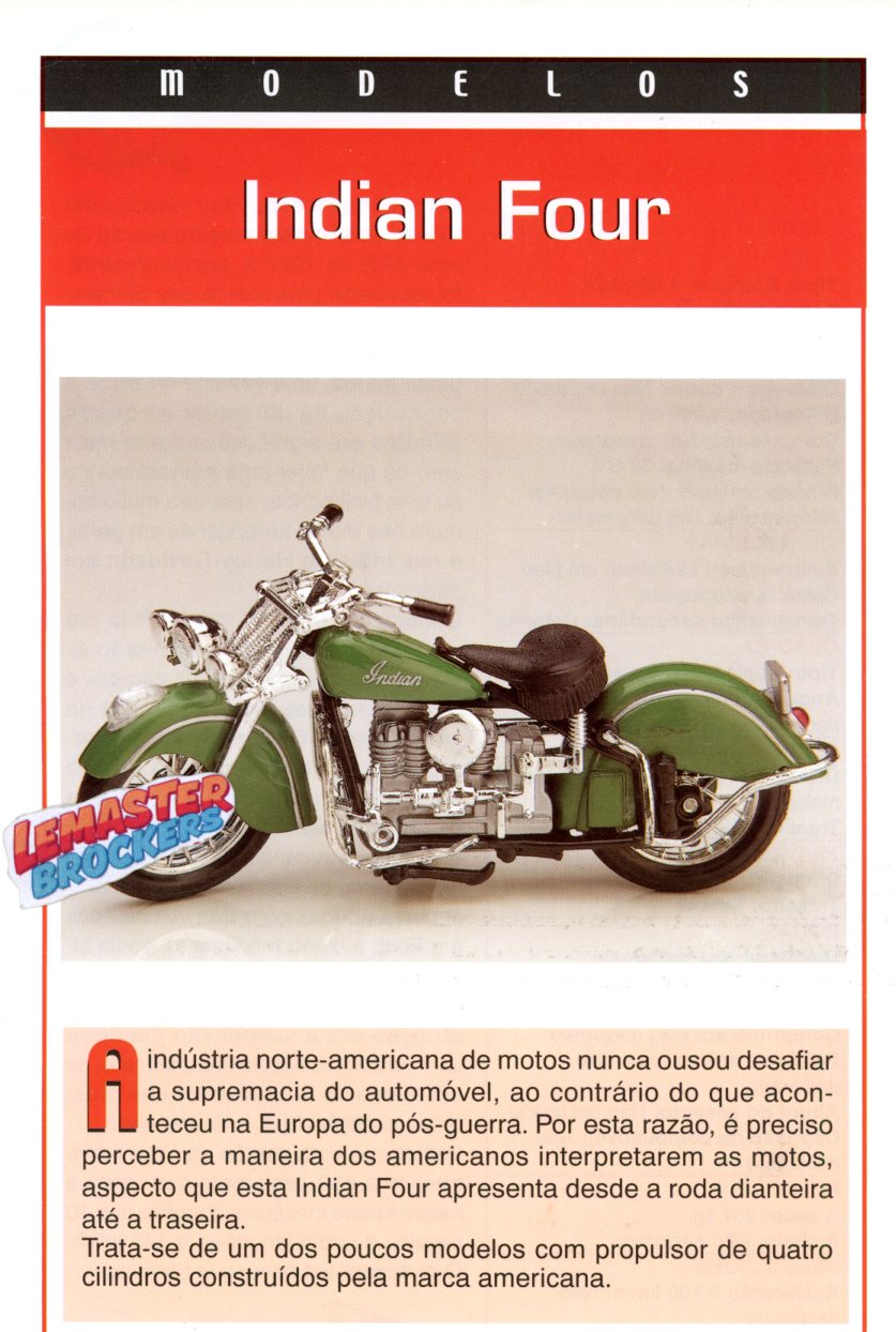 FICHE MOTO INDIAN FOUR