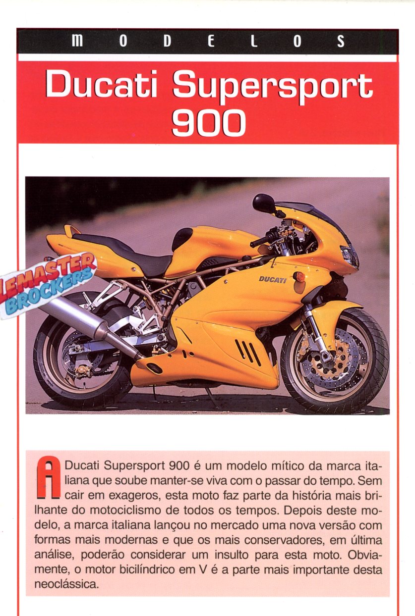 FICHE MOTO DUCATI SUPERSPORT 900