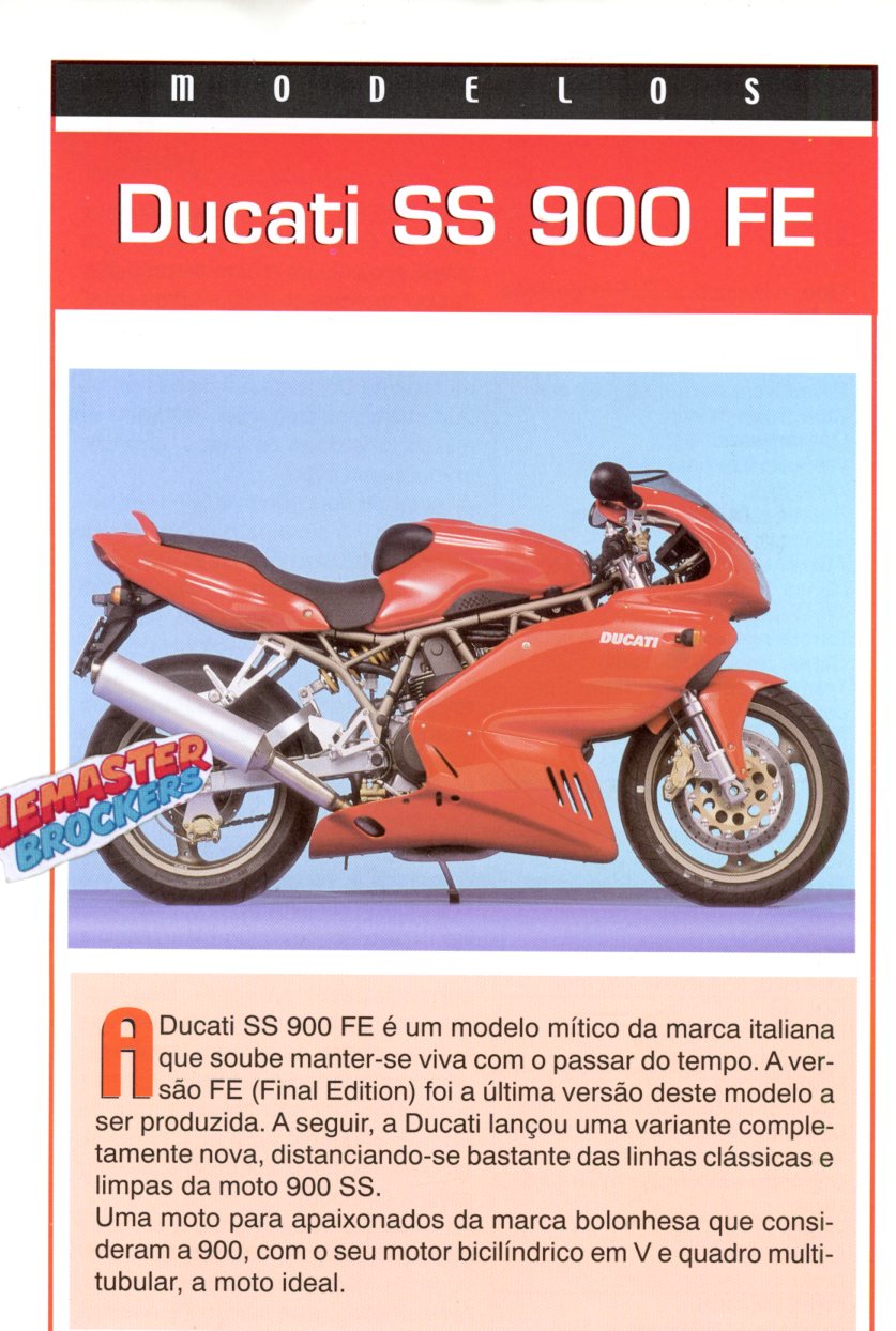 FICHE MOTO DUCATI SS 900 FE