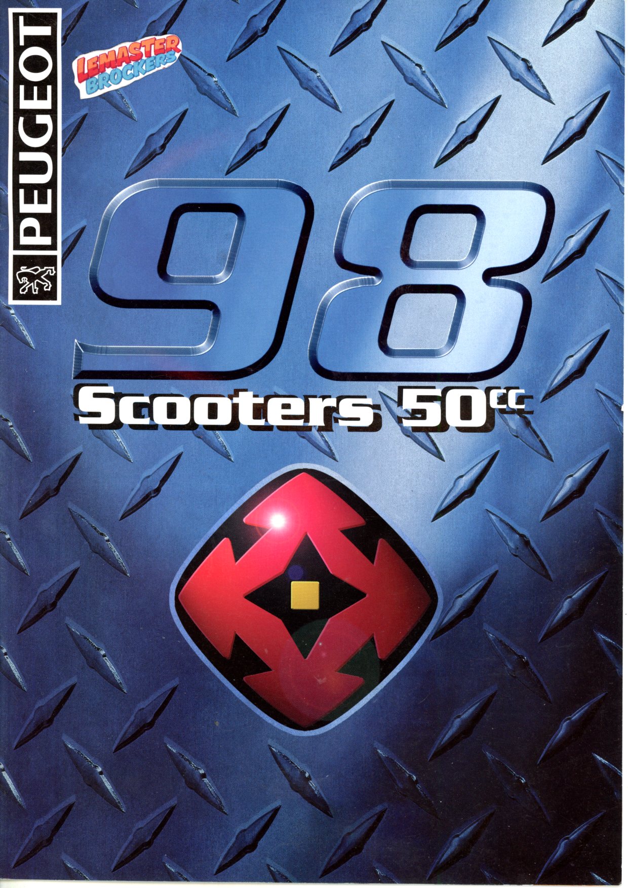 BROCHURE PEUGEOT SCOOTER TREEKER SPEEDFIGHT ZENITH