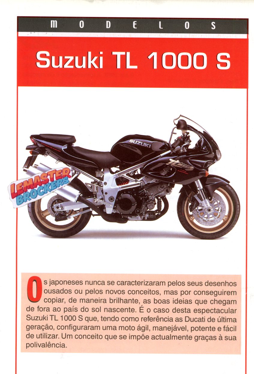 FICHE MOTO SUZUKI TL1000 S