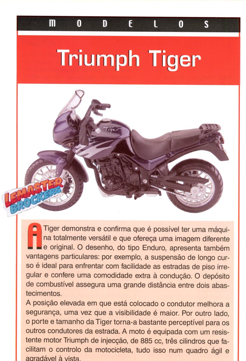FICHE MOTO TRIUMPH TIGER