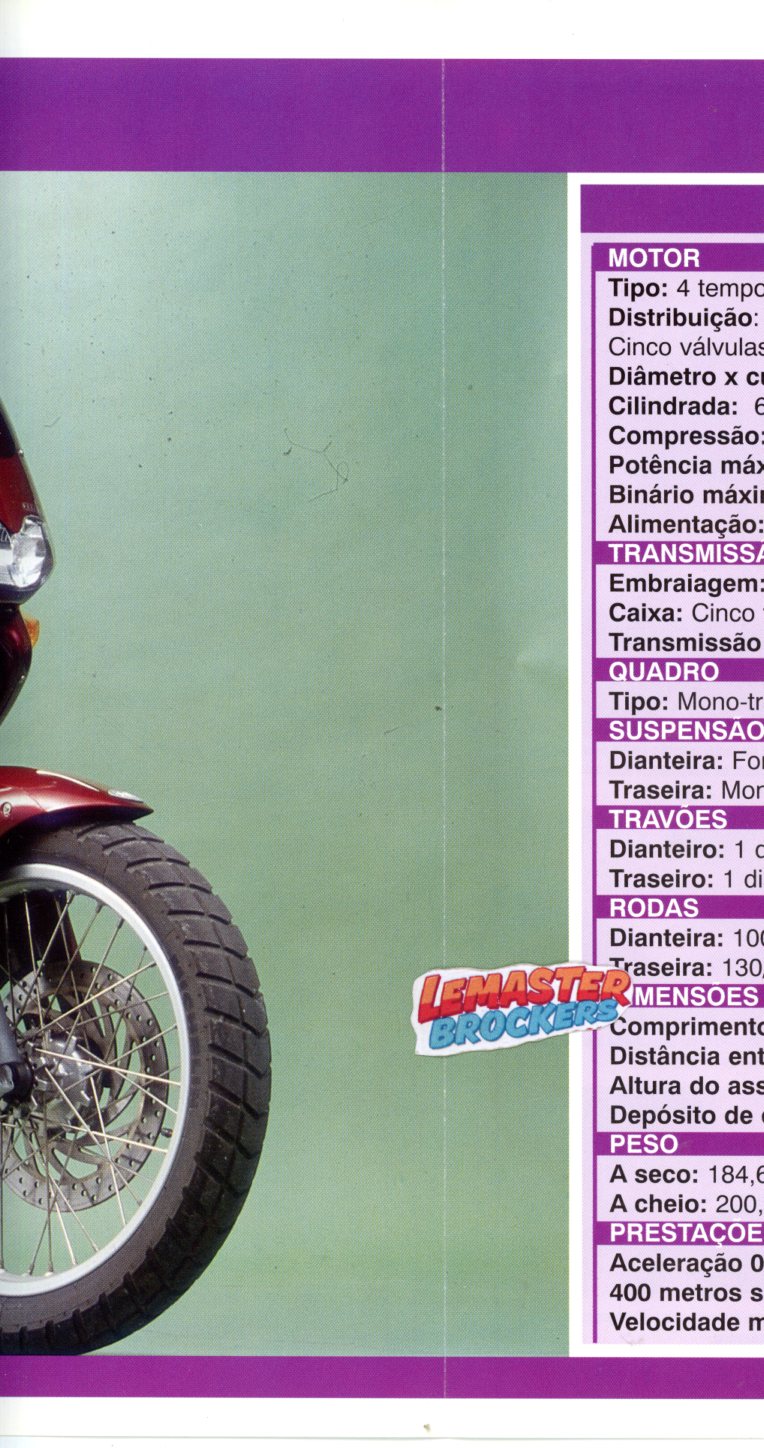 FICHE MOTO APRILIA PEGASO 650
