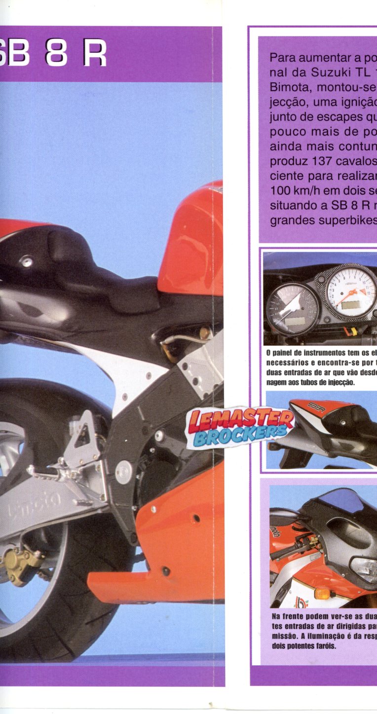 FICHE MOTO BIMOTA SB8R