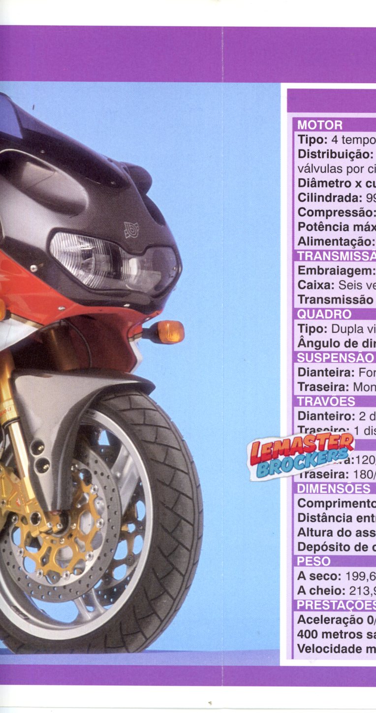 FICHE MOTO BIMOTA SB8R