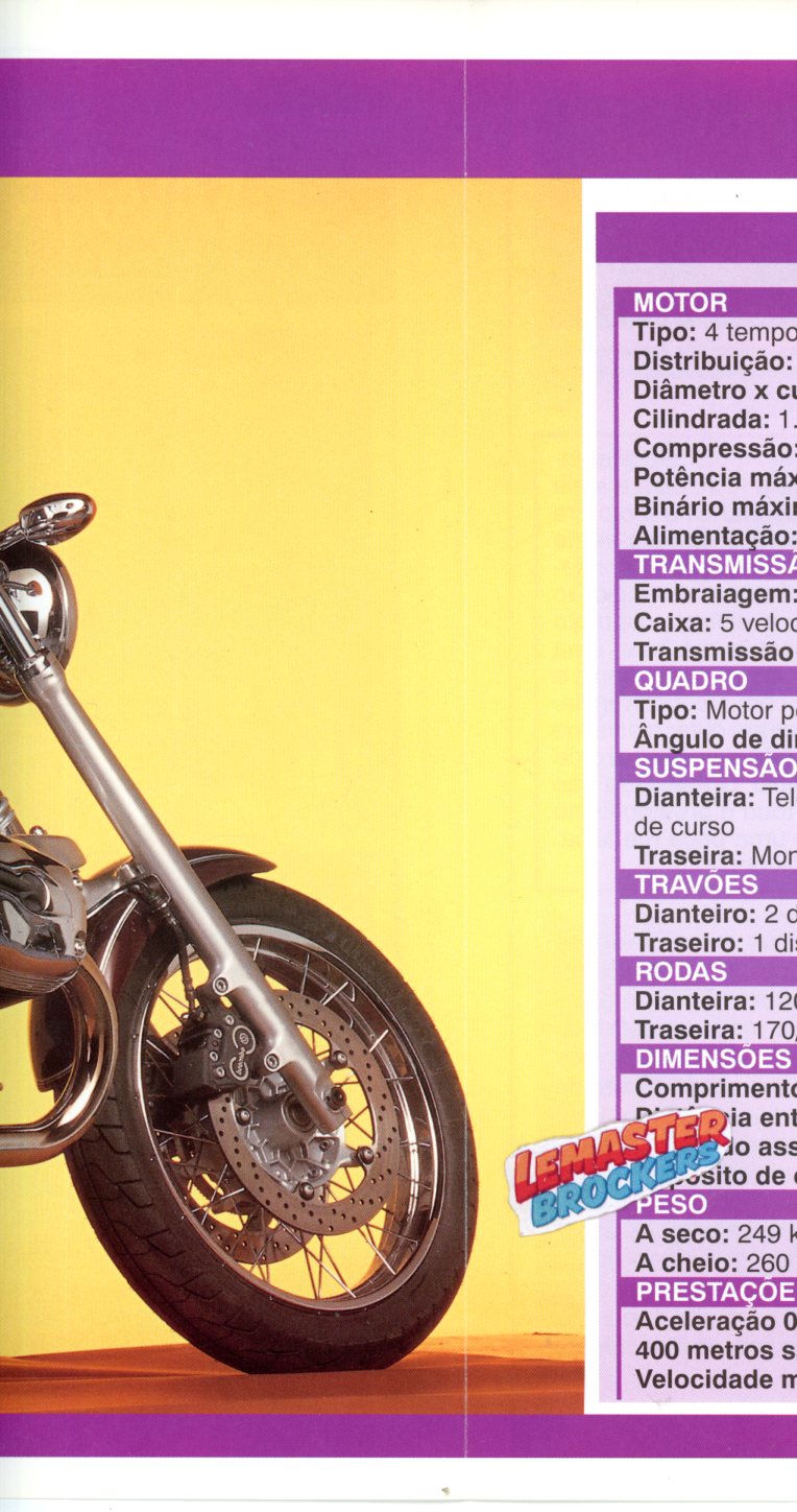 FICHE MOTO BMW R 1200 C