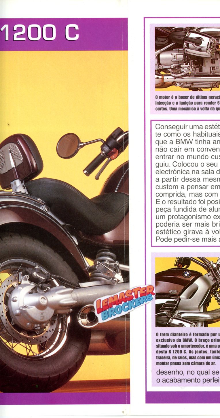 FICHE MOTO BMW R 1200 C
