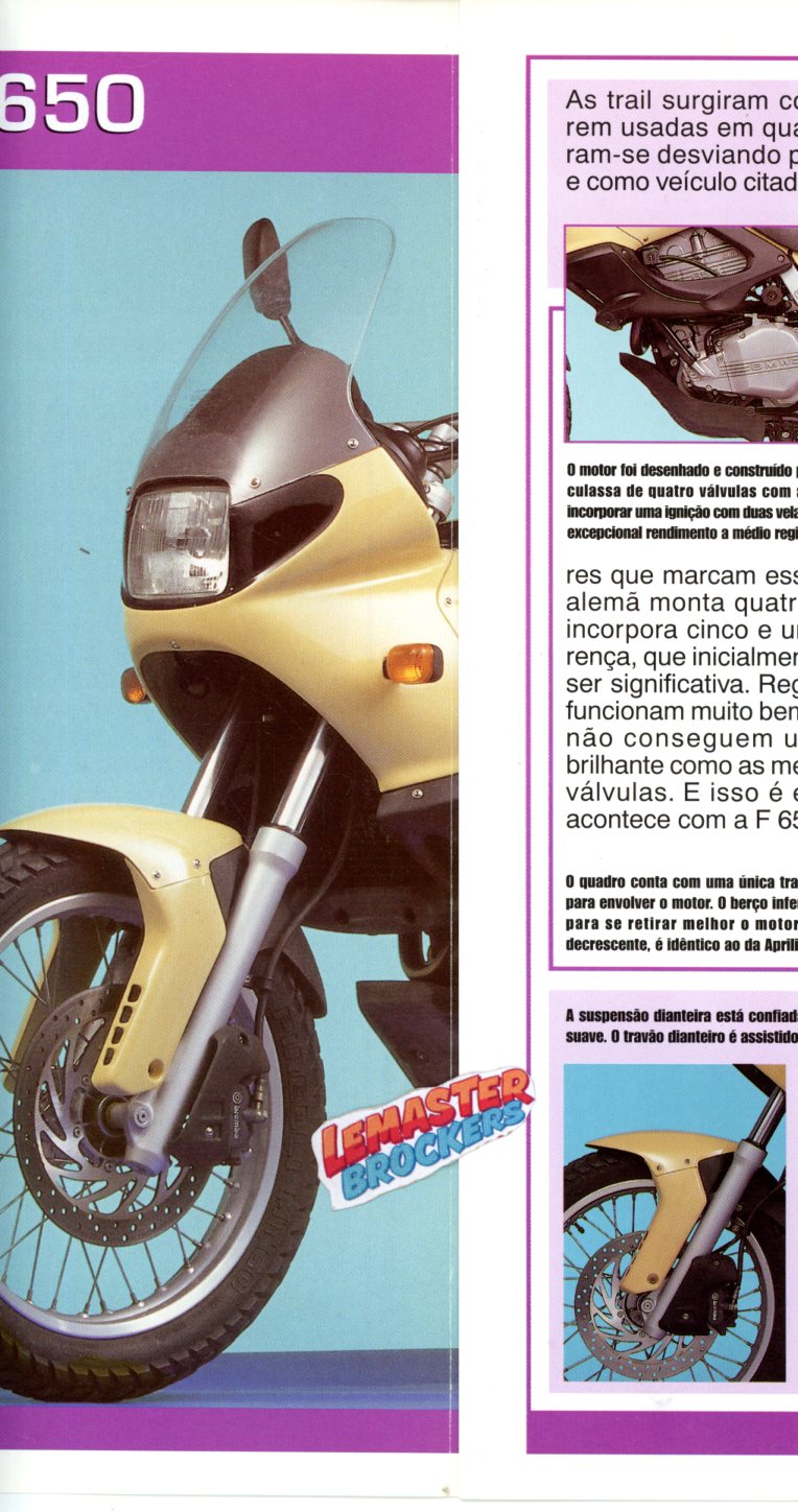FICHE MOTO BMW F 650