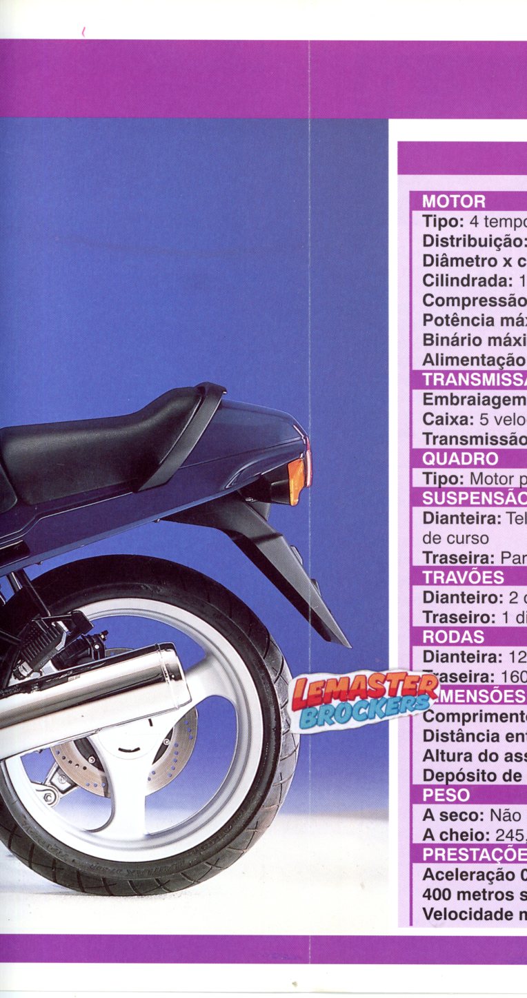 FICHE MOTO BMW R 1100 RS / R1100RS
