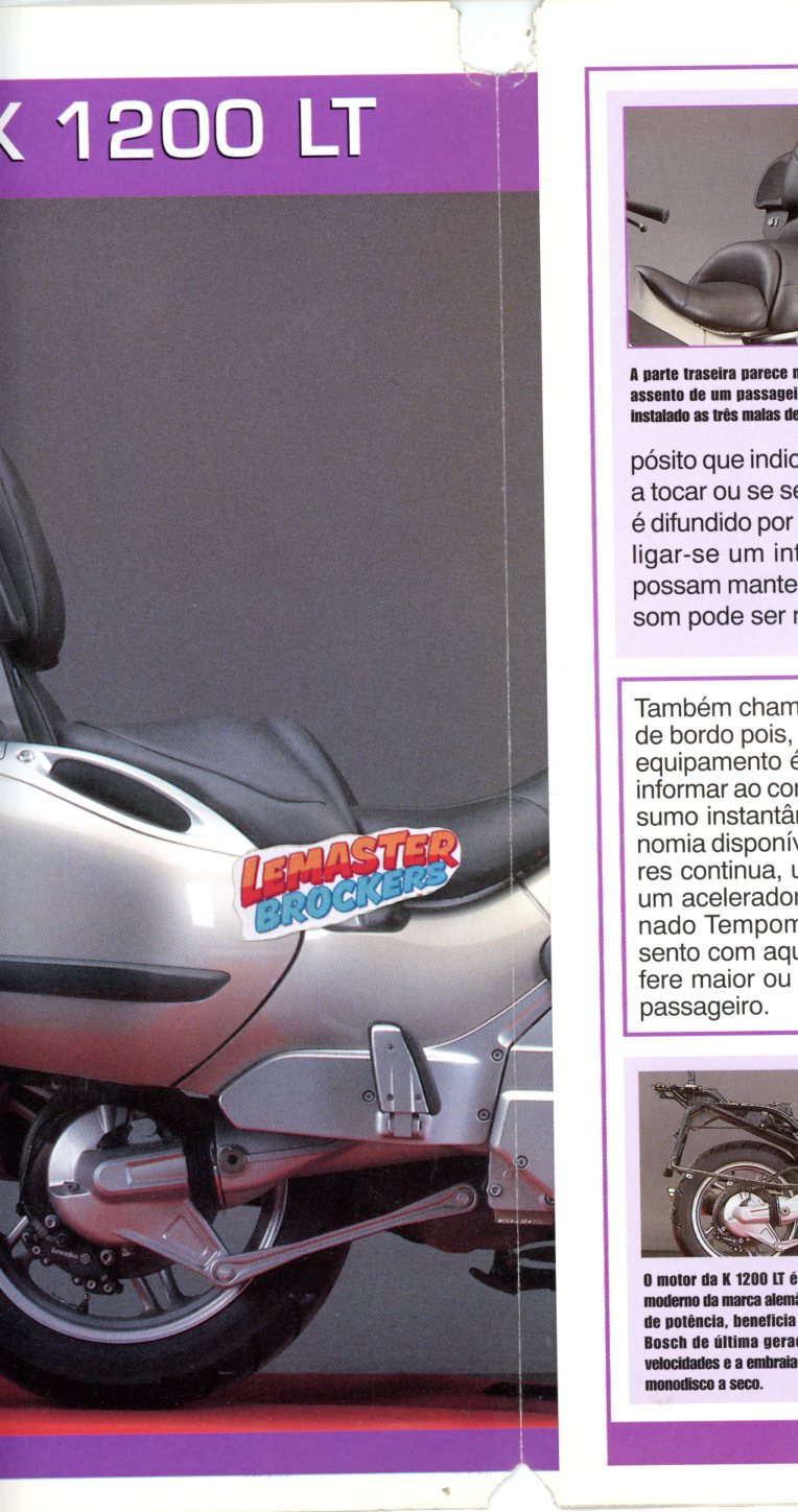 FICHE MOTO BMW K 1200 LT