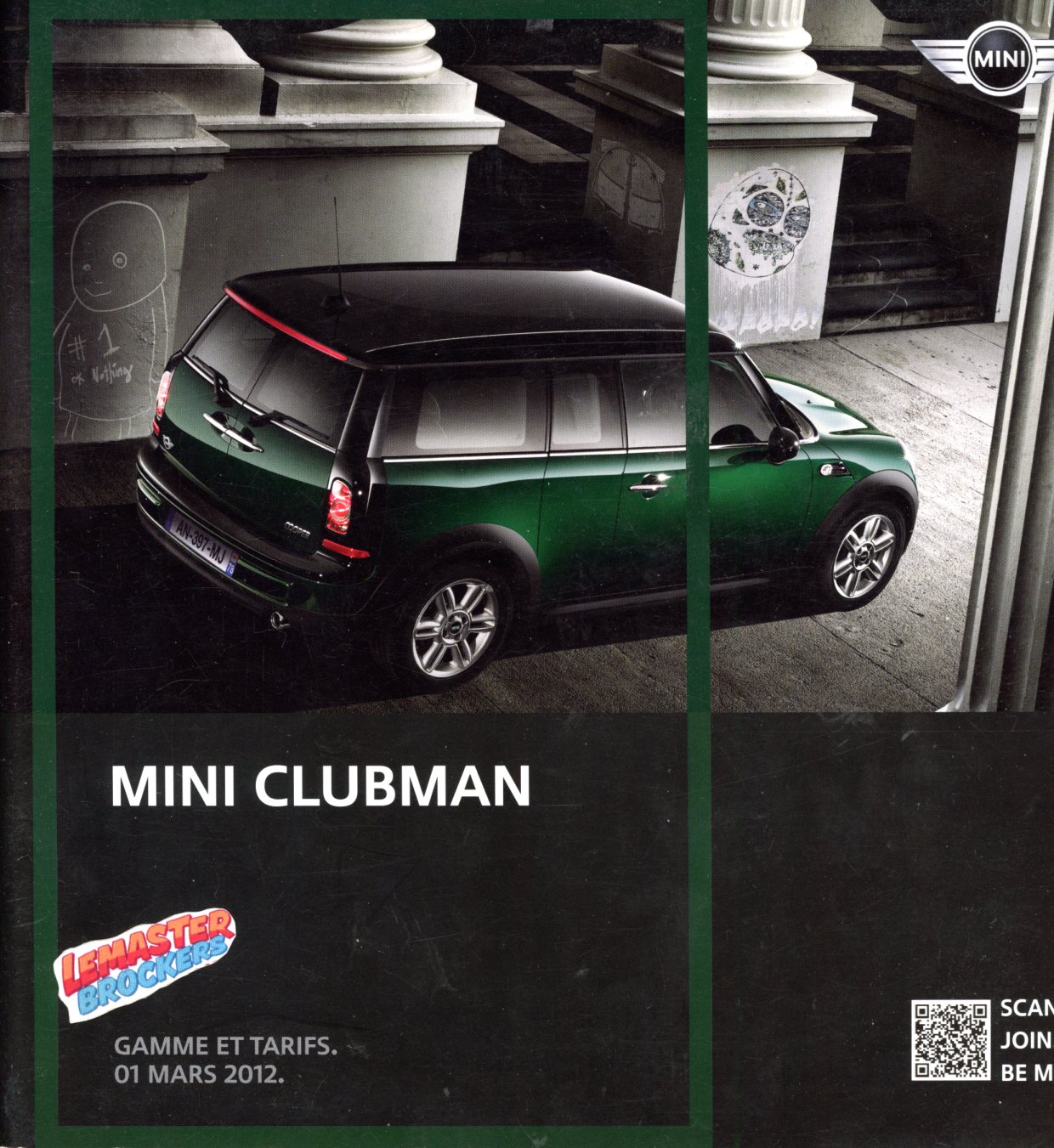 CATALOGUE MINI CLUBMAN GAMME ET TARIFS 01 MARS 2012