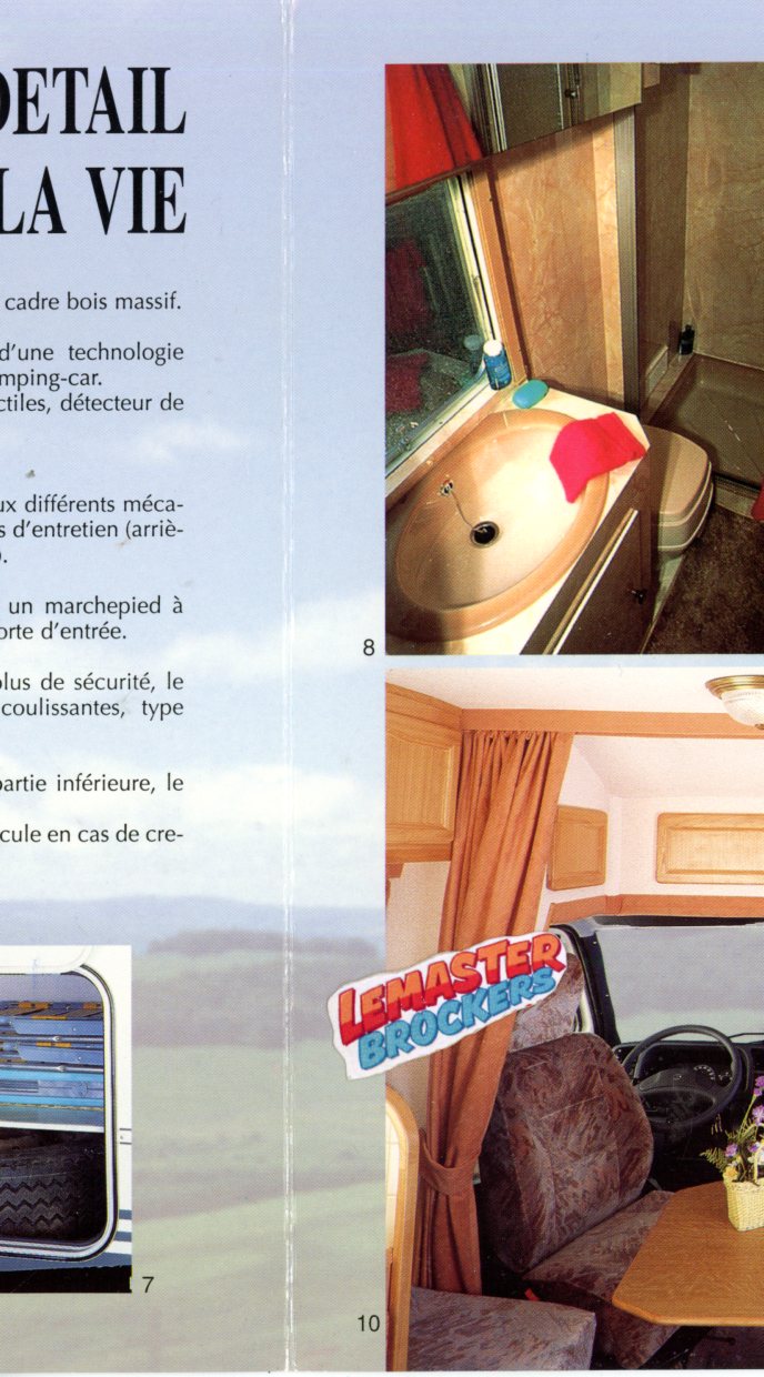 BROCHURE ORIGINAL CAMPING-CAR NOTIN CITROEN JUMPER