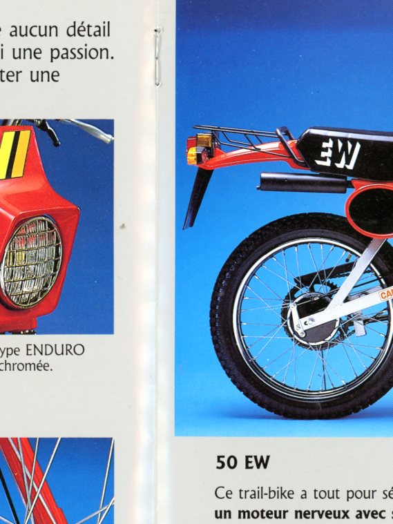 BROCHURE MOTOBECANE SOLEX 1986