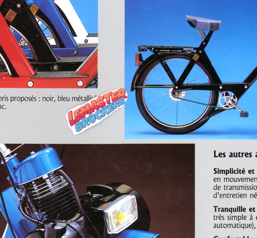 BROCHURE MOTOBECANE SOLEX 1986