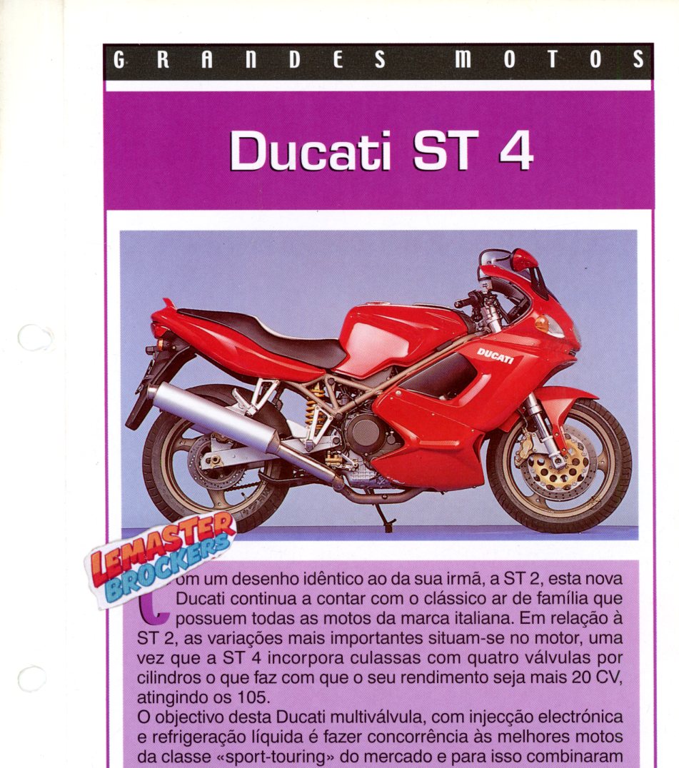 FICHE MOTO DUCATI ST4
