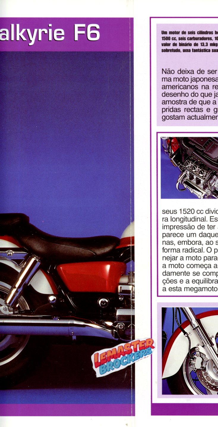 FICHE MOTO HONDA VALKYRIE F6