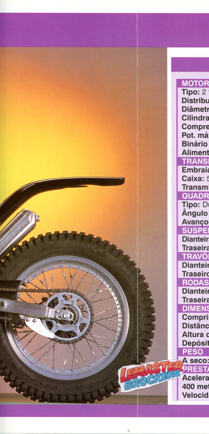 FICHE MOTO MONTESA COTA 315 R