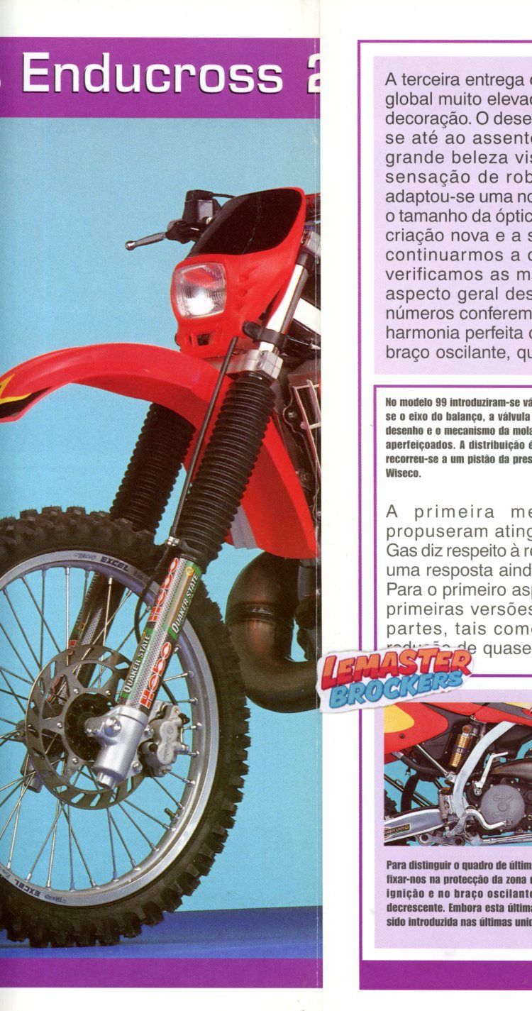 FICHE MOTO GAS GAS ENDUCROSS 250