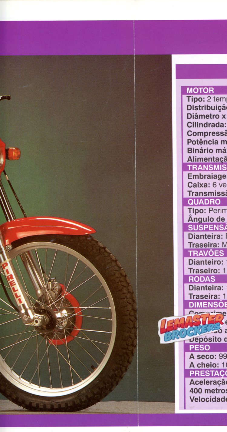 FICHE MOTO GAS GAS PAMPERA 250