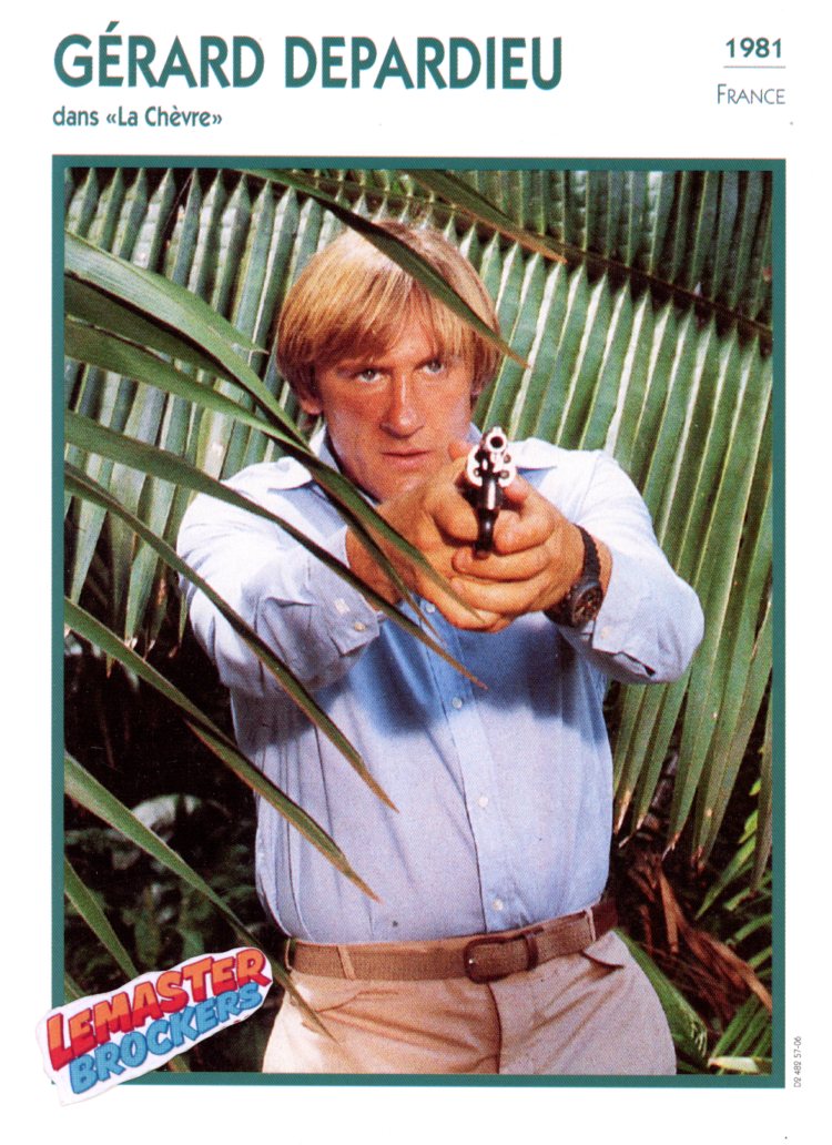 FICHE GERARD DEPARDIEU DANS LA CHEVRE - 1981