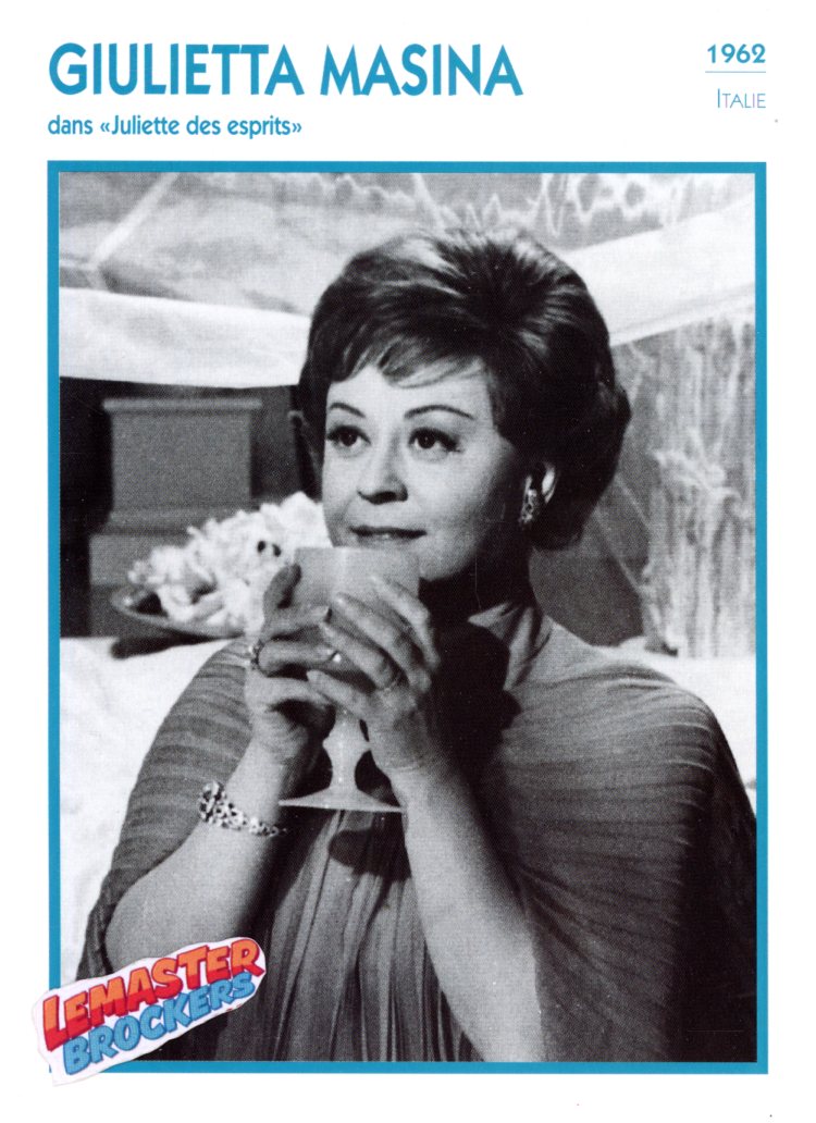 FICHE GIULIETTA MASINA DANS JULIETTE DES ESPRITS