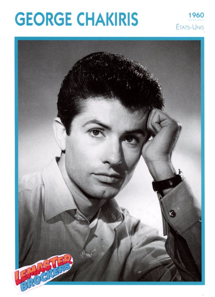 FICHE GEORGE CHAKIRIS - 1960