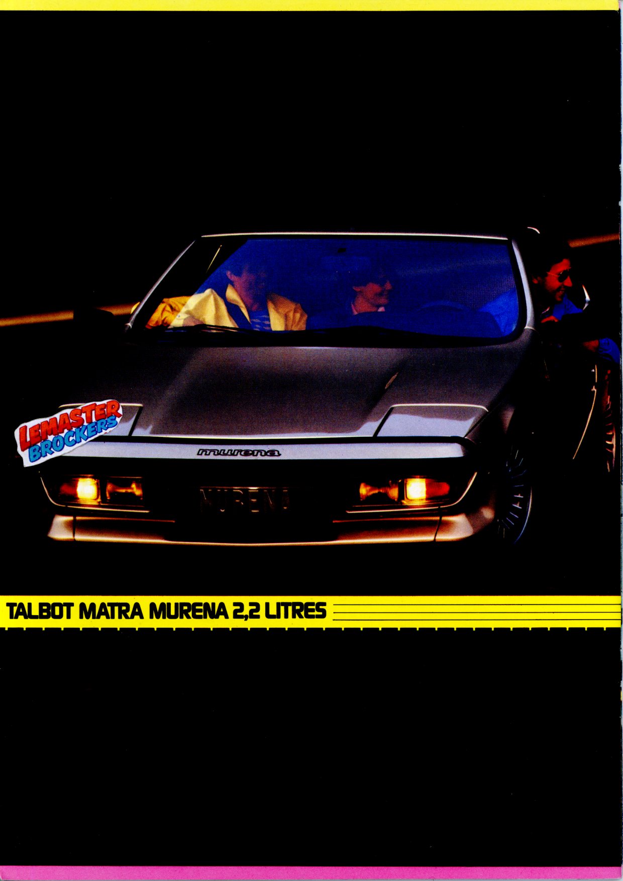 CATALOGUE TALBOT MATRA MURENA 1,6 2,2 EDITION 1980