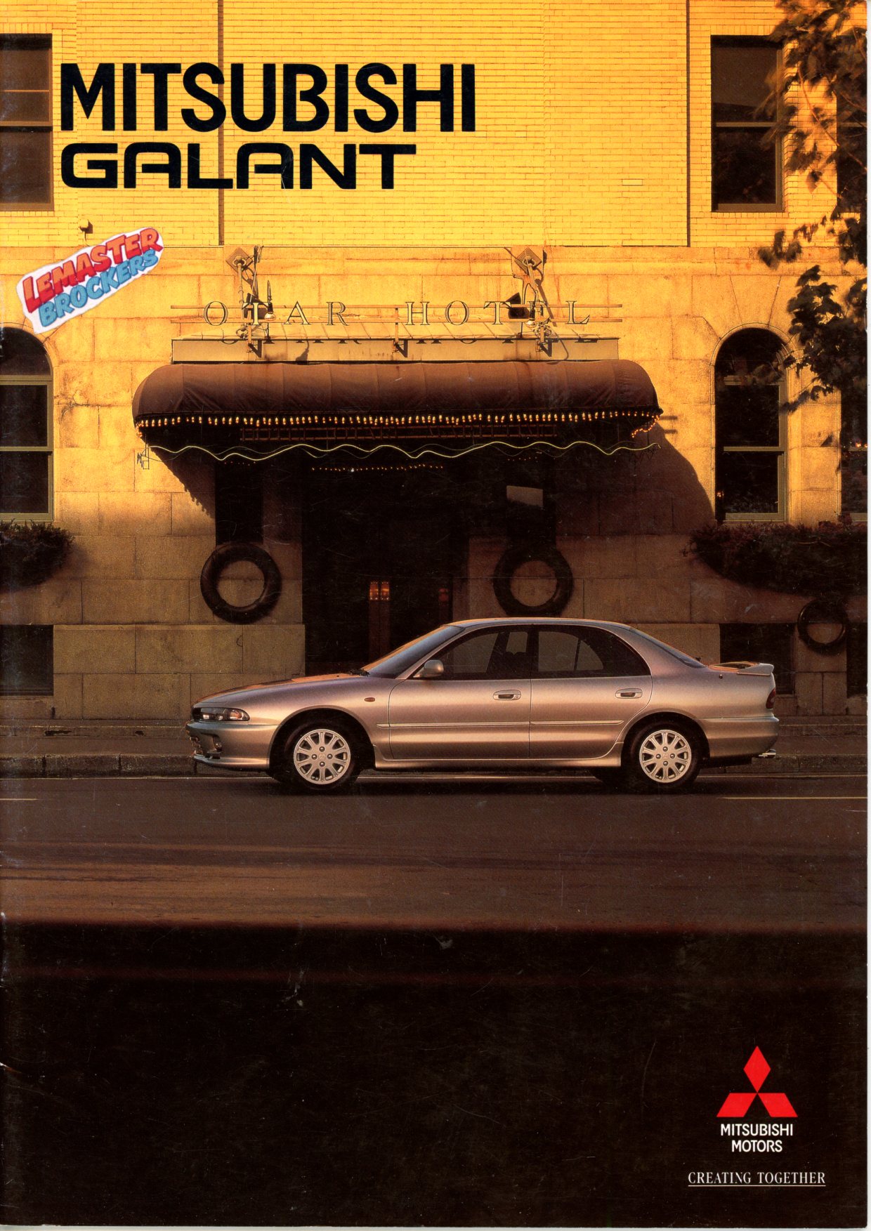 CATALOGUE MITSUBISHI GALANT - 1995