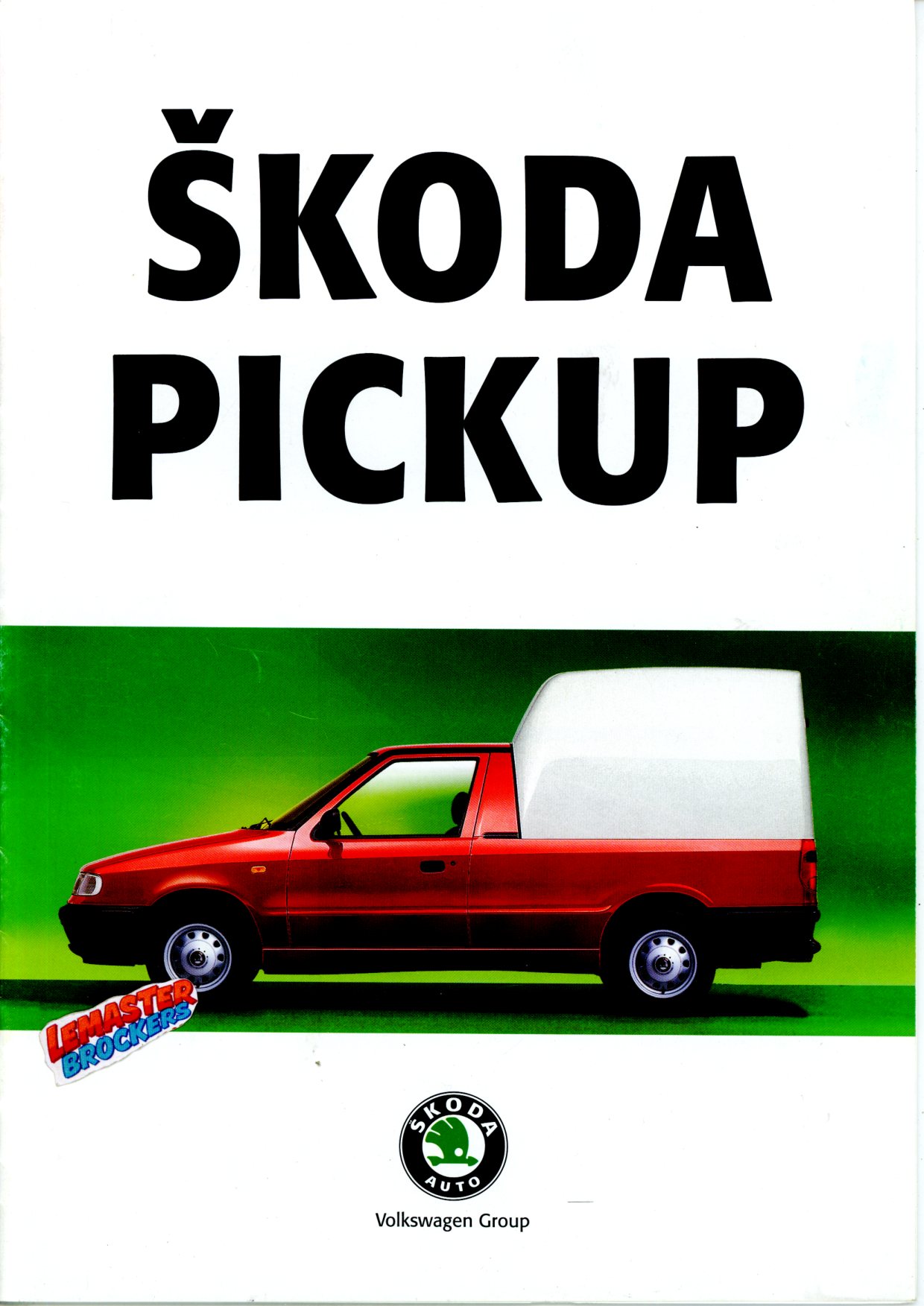 CATALOGUE SKODA PICKUP 1998