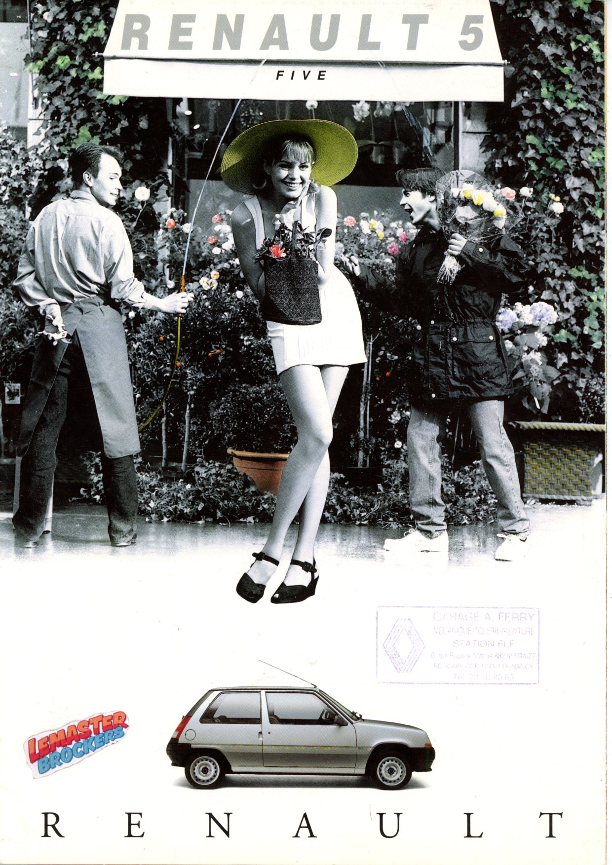 BROCHURE RENAULT 5 FIVE 1994