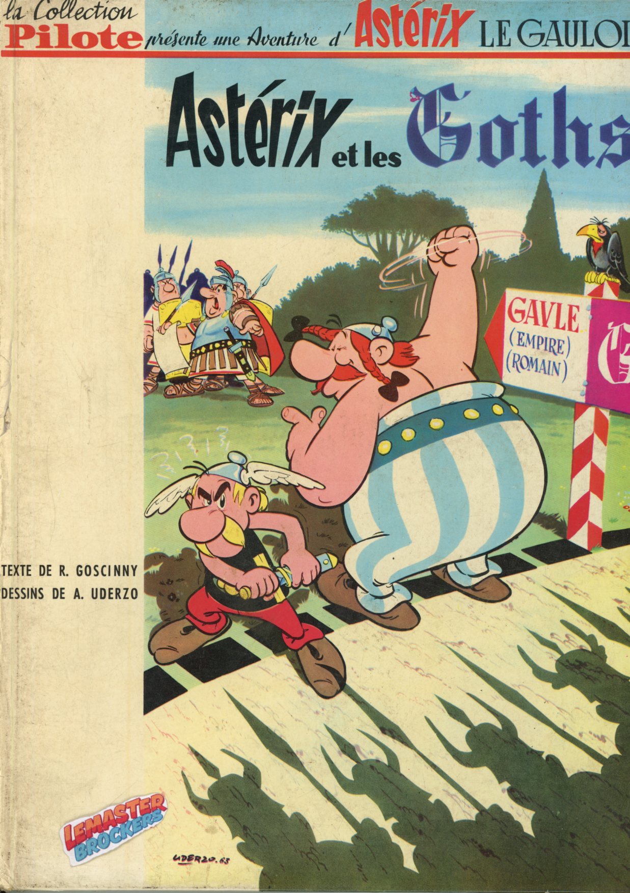 BD ASTERIX ET LE GOTHS 1963