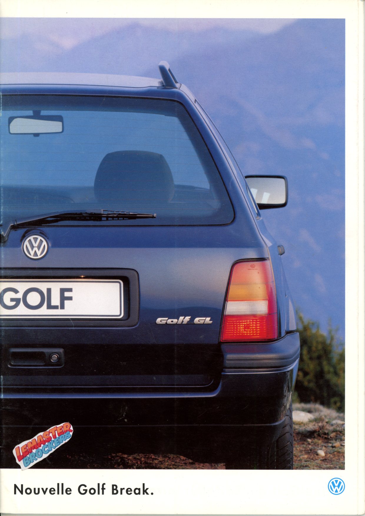CATALOGUE VW GOLF BREAK 1994