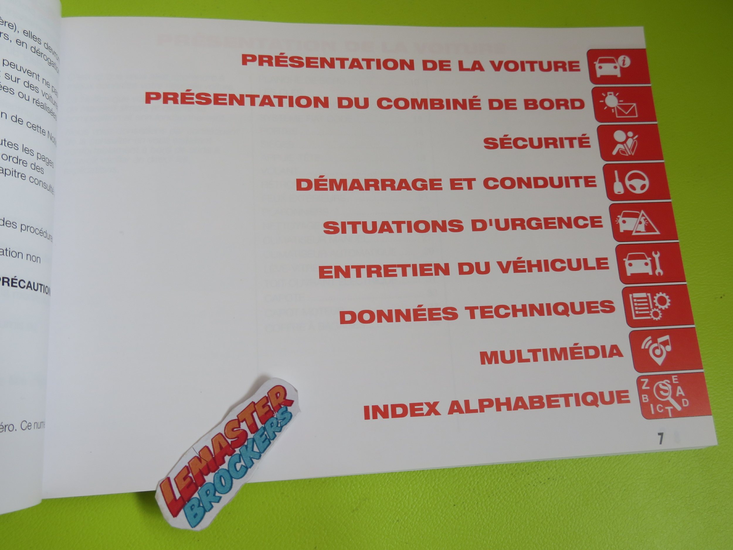 NOTICE DENTRETIEN ABARTH 595 / 695