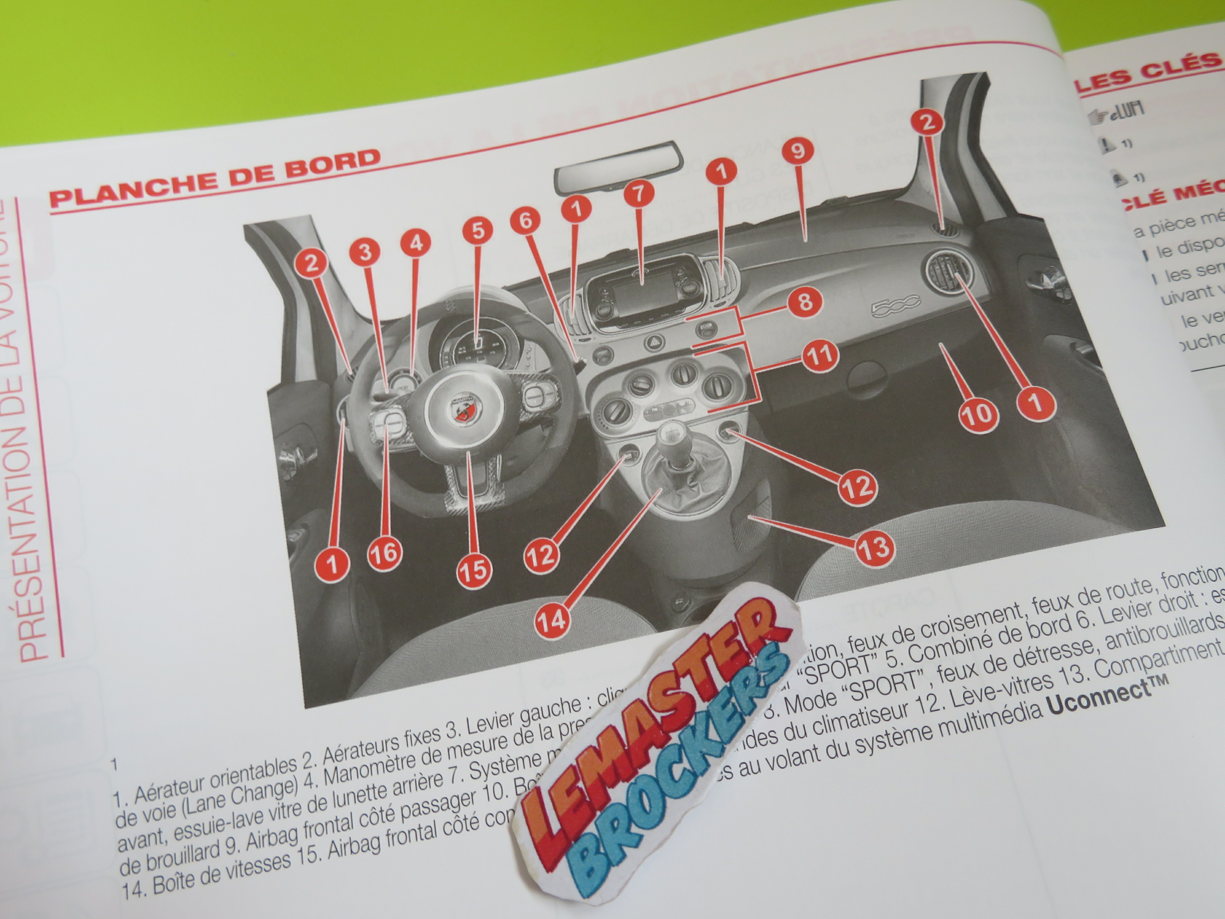 NOTICE DENTRETIEN ABARTH 595 / 695