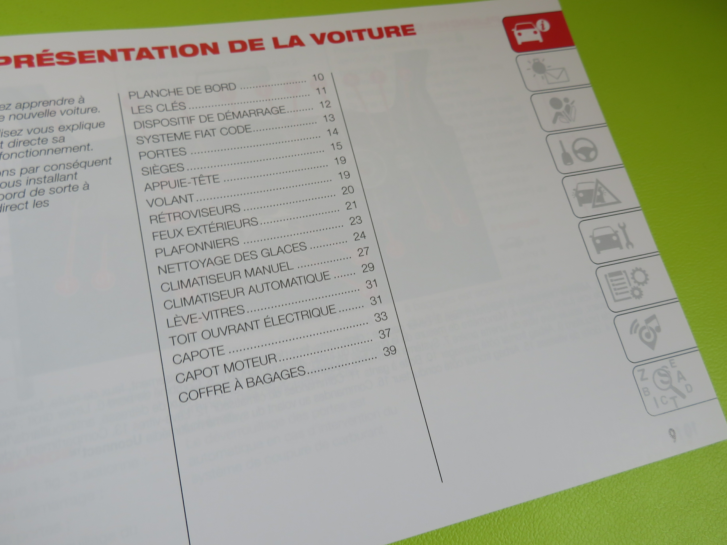 NOTICE DENTRETIEN ABARTH 595 / 695