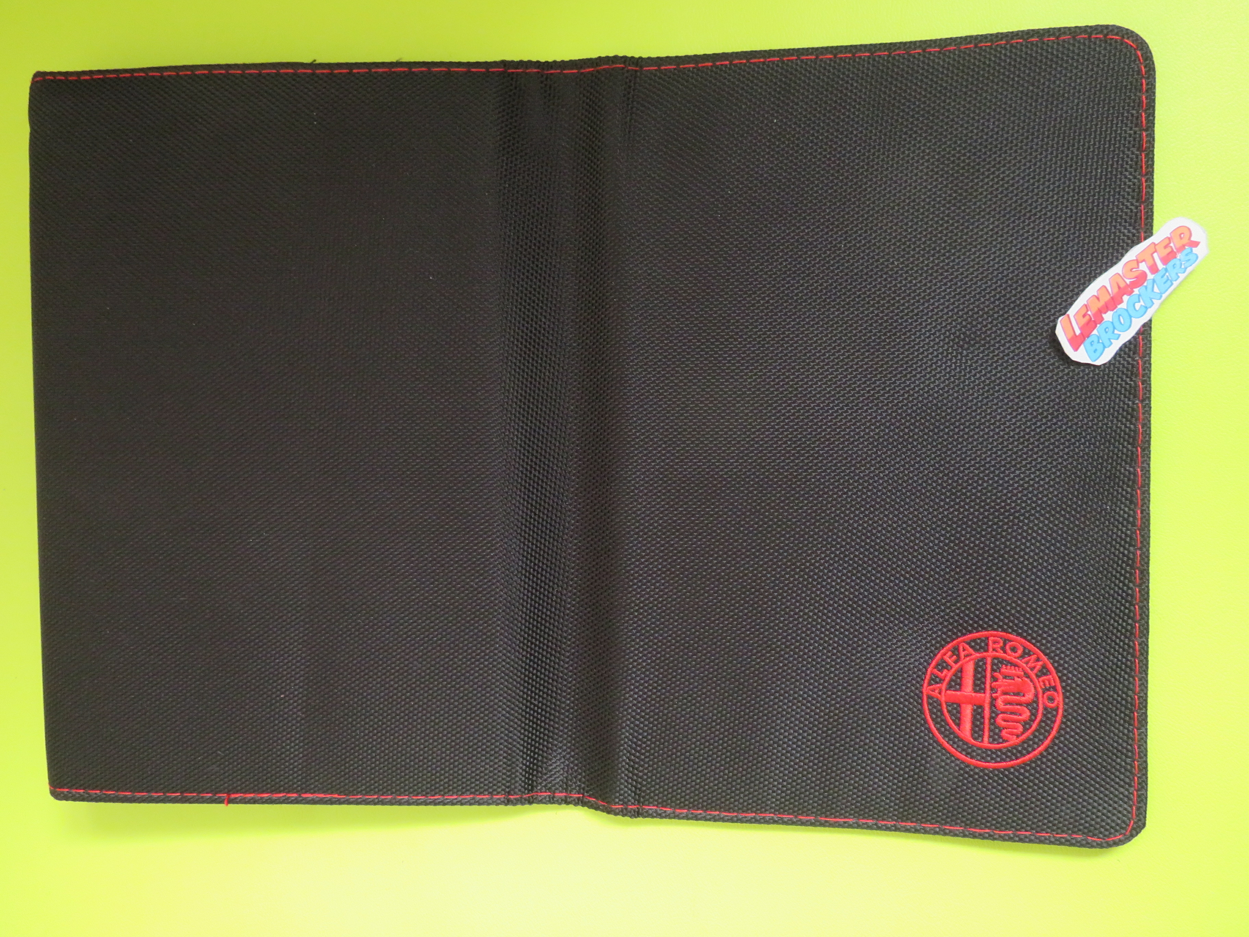 POCHETTE POUR NOTICE ET CARNET ALFA ROMEO