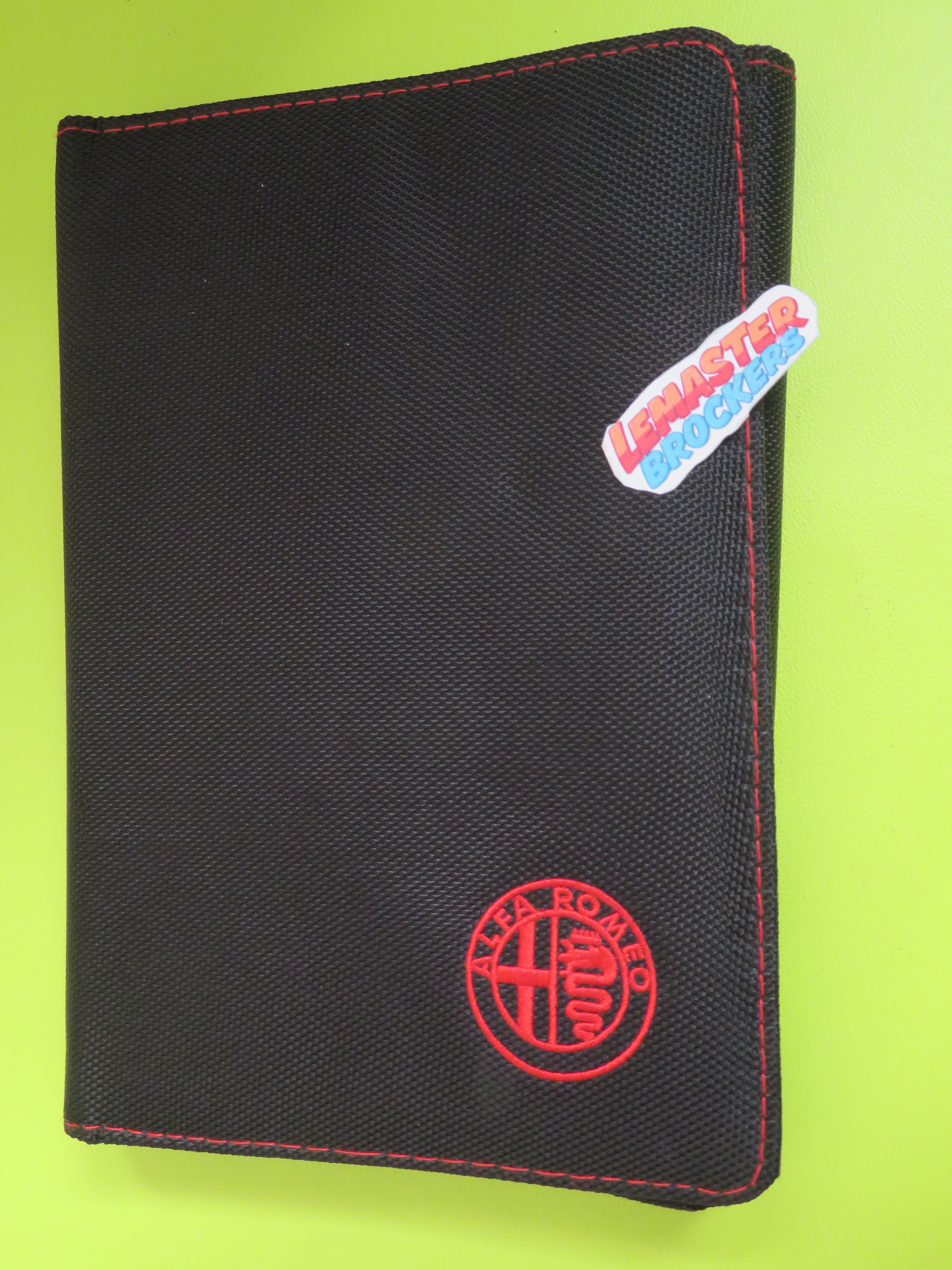 POCHETTE POUR NOTICE ET CARNET ALFA ROMEO