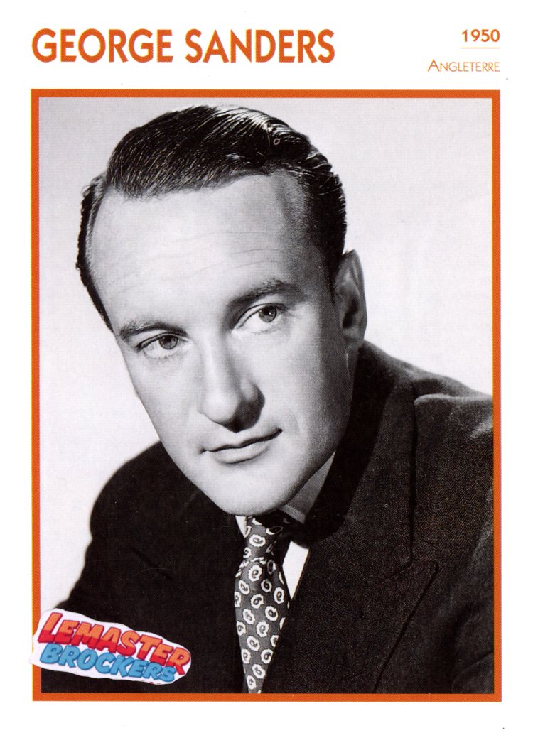FICHE COLLECTION GEORGES SANDERS