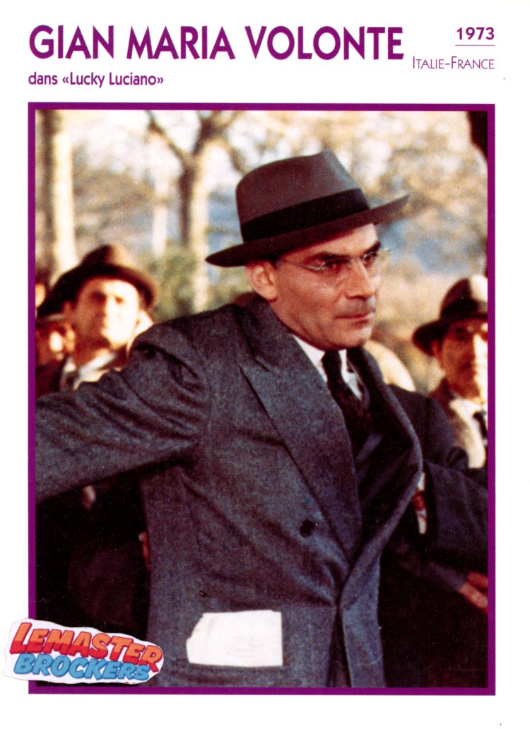 FICHE GIAN MARIA VOLONTE DANS LUCKY LUCIANO