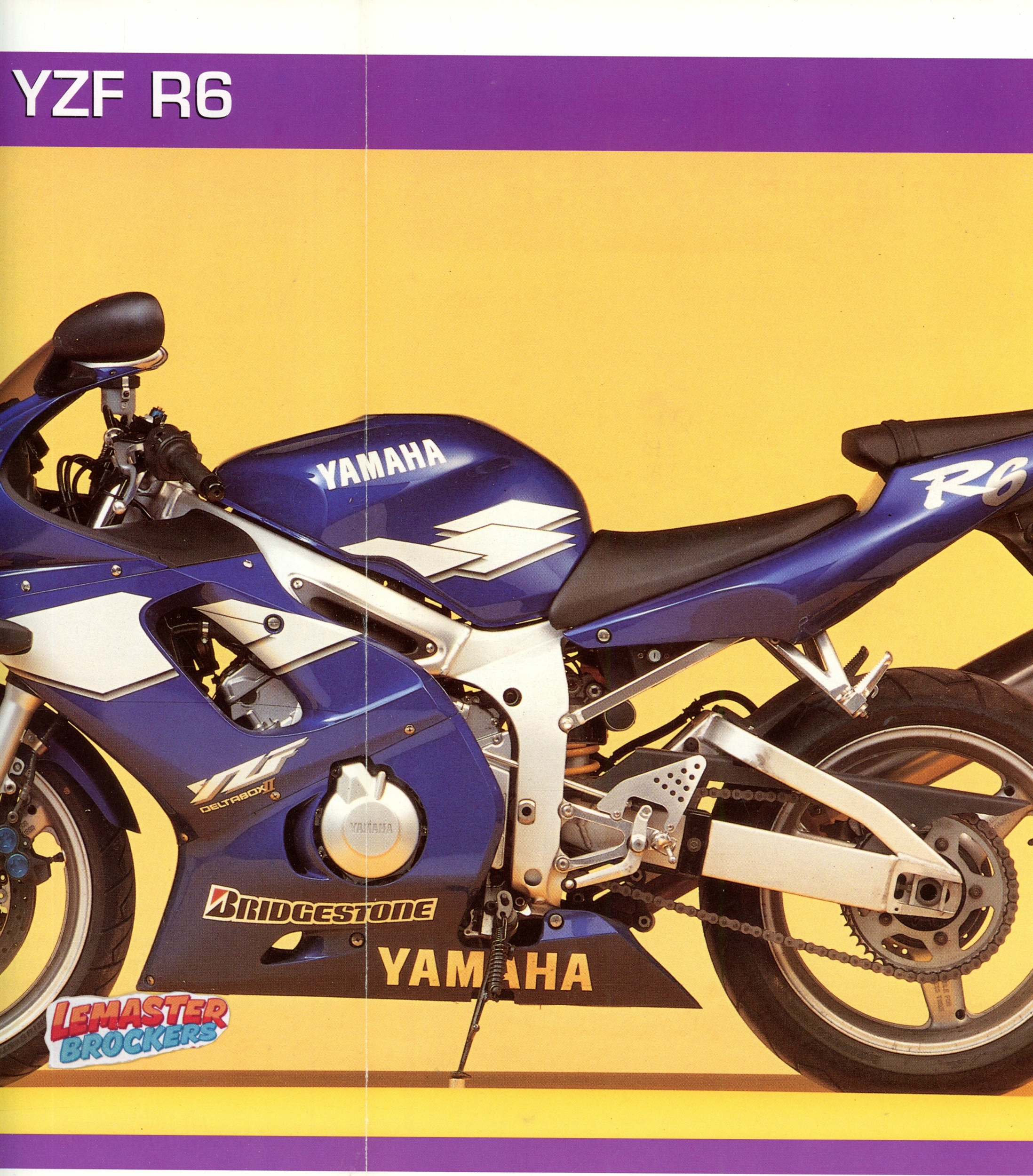 FICHE MOTO YAMAHA YZF R6