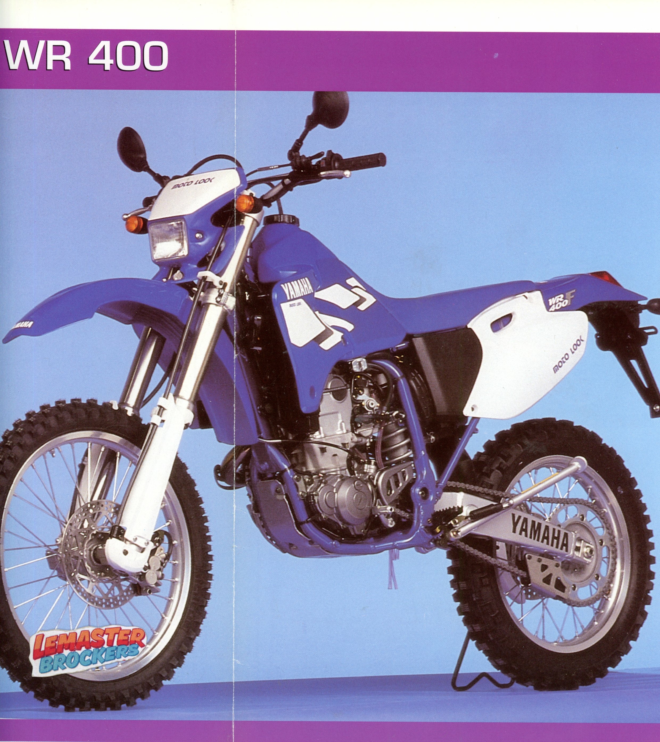 FICHE MOTO YAMAHA WR 400