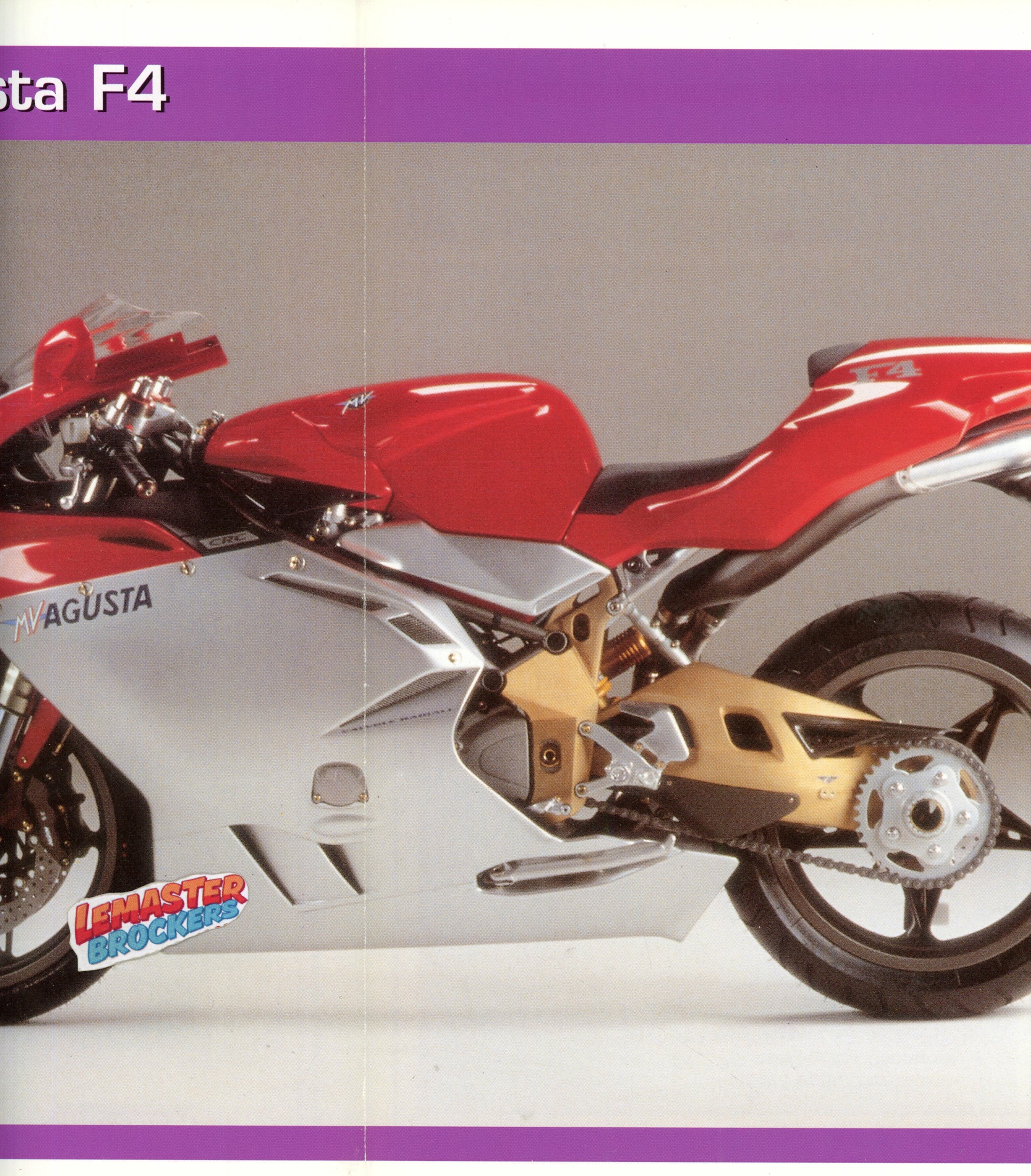FICHE MOTO MV AGUSTA F4