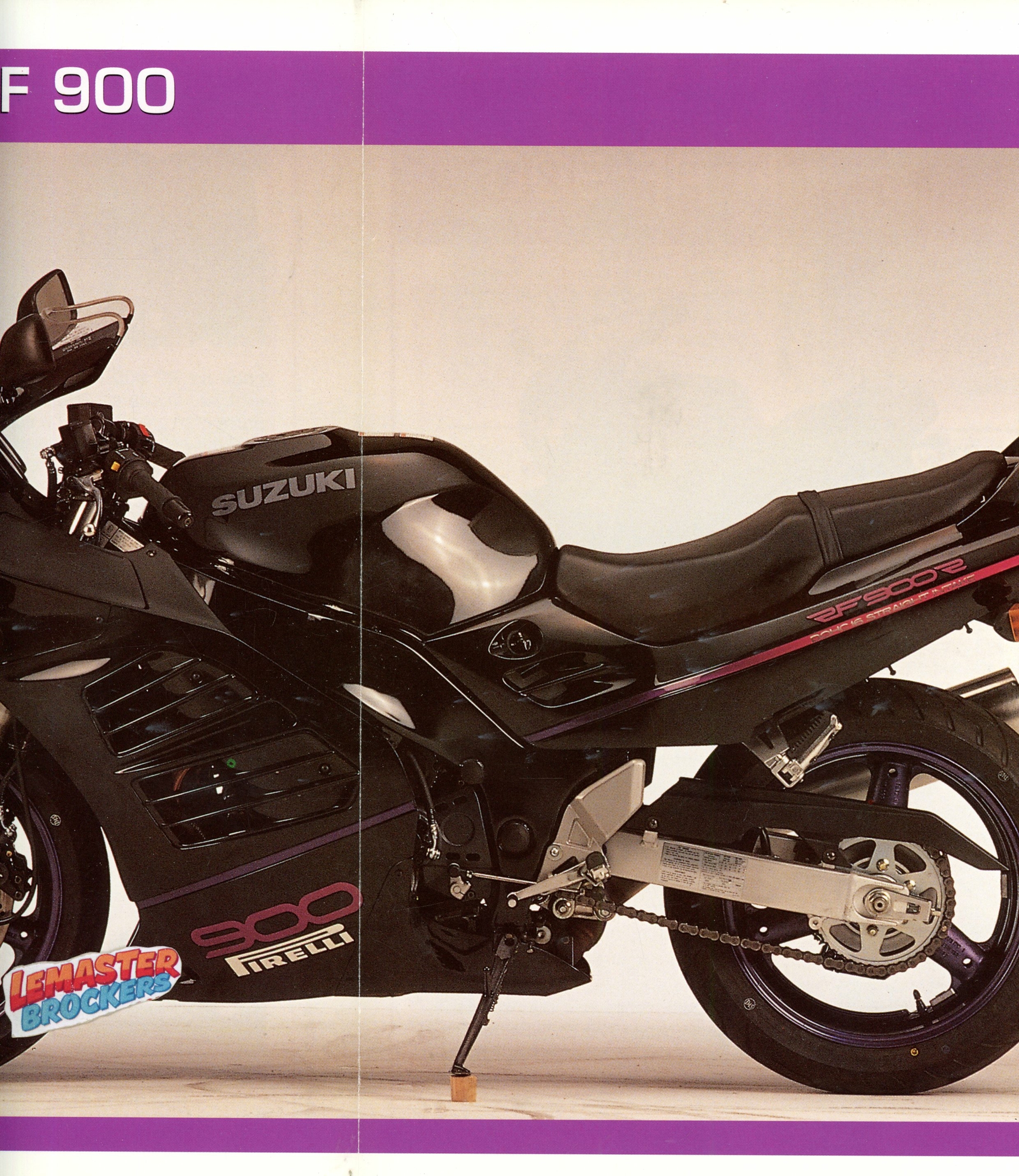 FICHE MOTO SUZUKI RF900