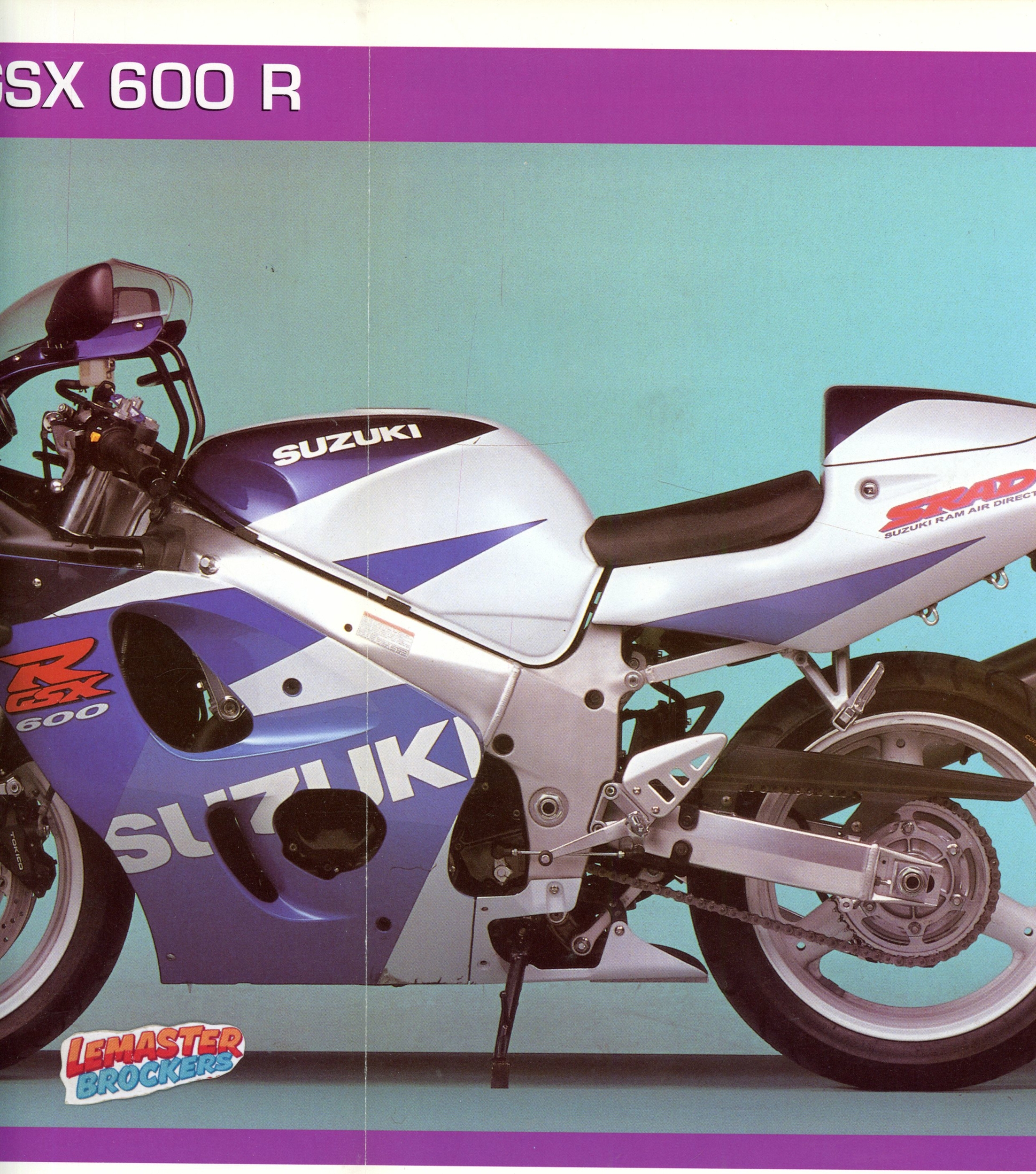 FICHE COLLECTION MOTO SUZUKI GSX600R