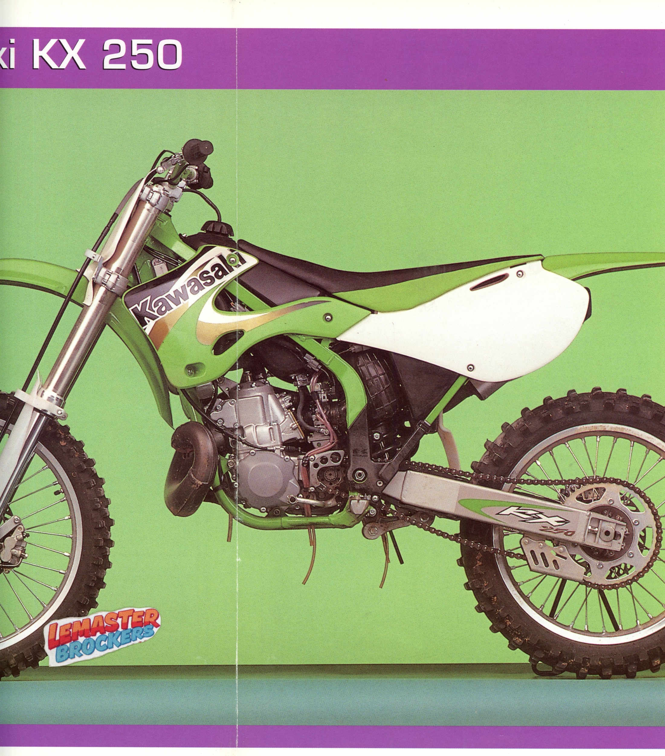 FICHE MOTO KAWASAKI KX250